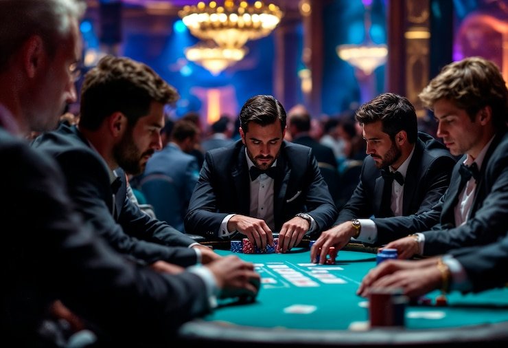 Antarmuka aplikasi mobile panen jp menampilkan menu kasino langsung dan sportsbook